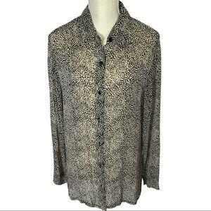 Summer Button Down Blouse